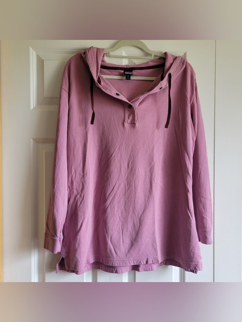 Patagonia Womens Size XL Misty Meadow Tunic 100% Organic Cotton